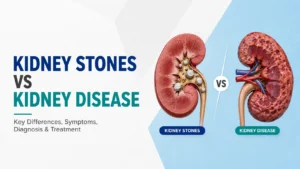 kidney stone vs kidney disease
